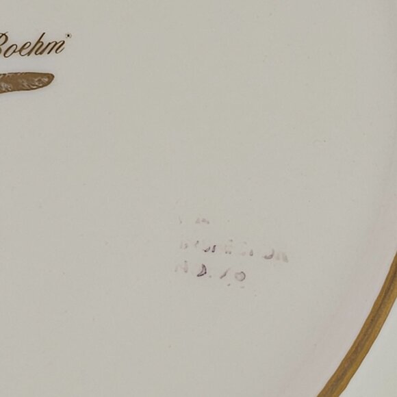 Lenox Limited Edition Plate Golden-Crowned Kinglets 1979 Edward Marshall Boehm - Picture 6 of 8